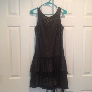 Navy blue, Jessica Simpson crochet lace dress